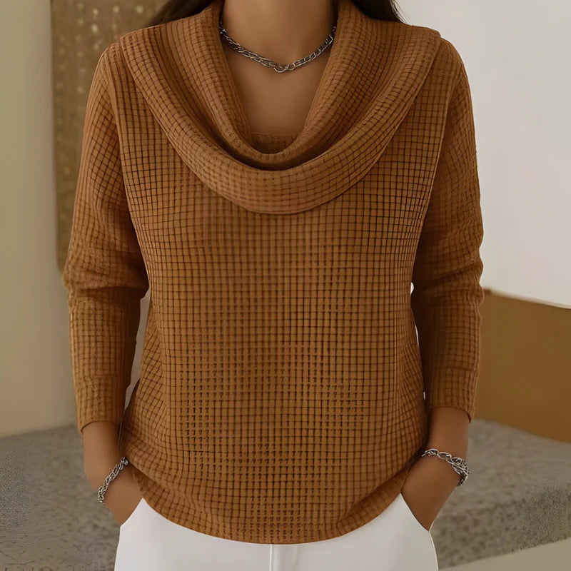 Amara | Cozy Cowl Neck Sweater