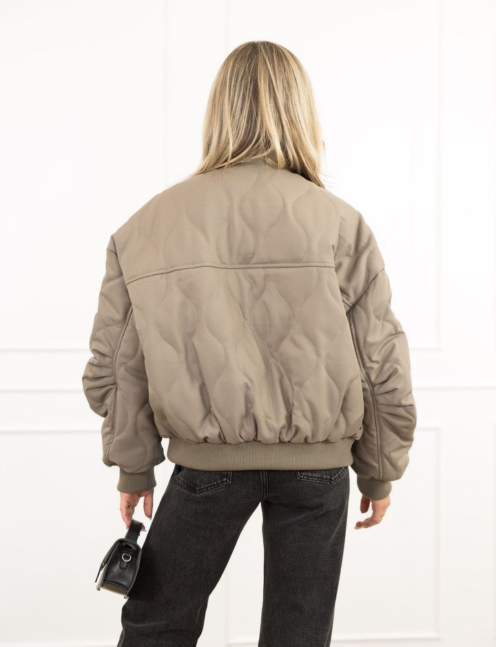 Zella | Elegant Taupe Jacket