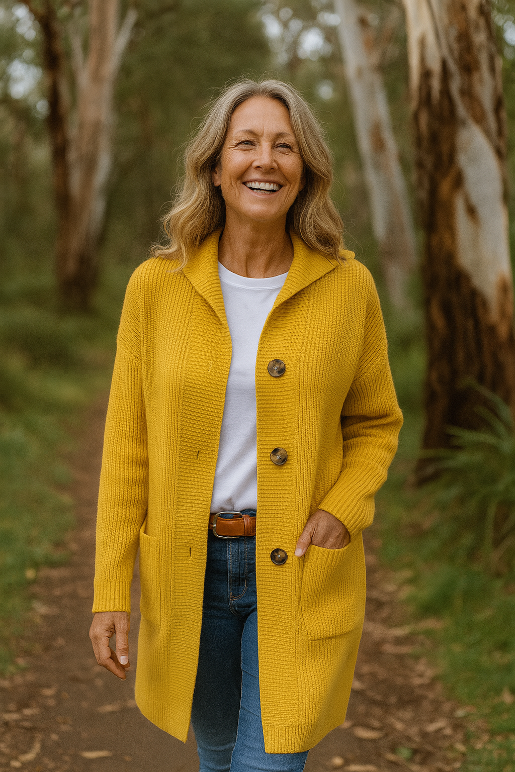 Delora | Longline Knit Cardigan with Deep Pockets