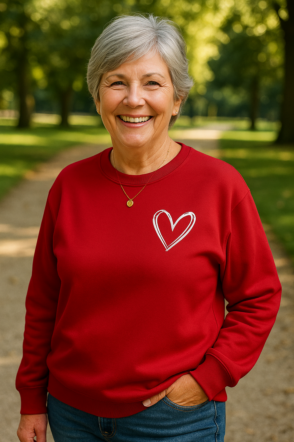 Tess |  Heart Detail Jumper