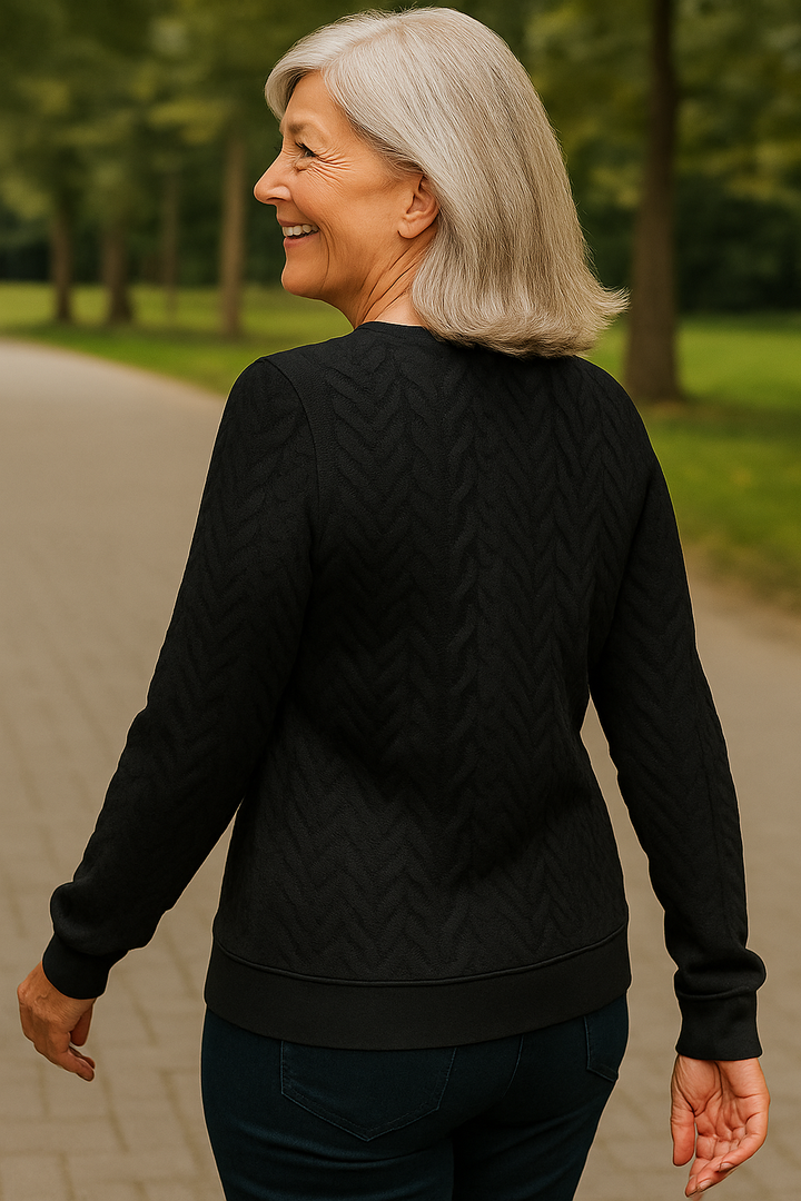 Nestelle | Cable Zip Knit