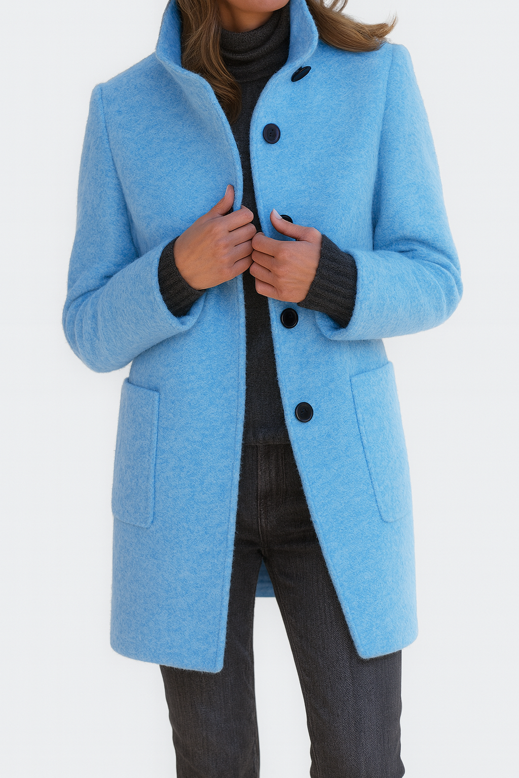 Adele | High Collar Jacket