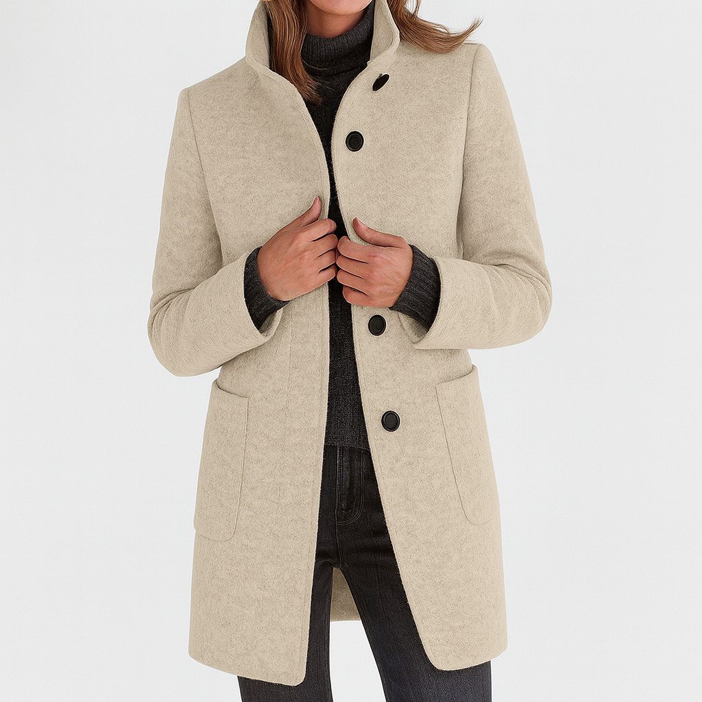 Adele | High Collar Jacket