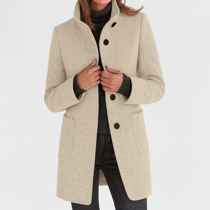 Adele | High Collar Jacket