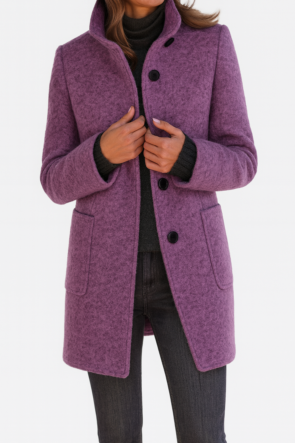 Adele | High Collar Jacket