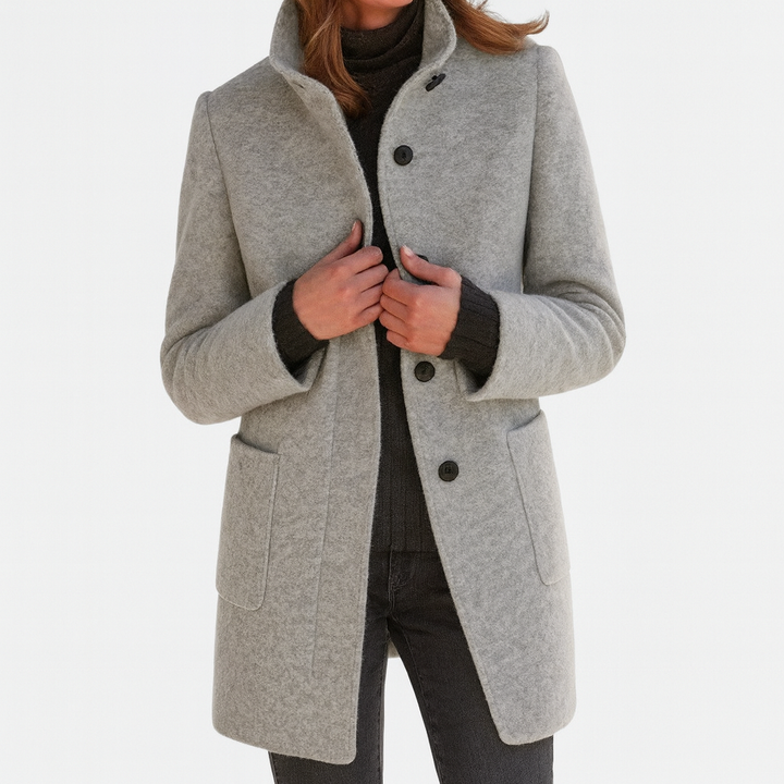 Adele | High Collar Jacket