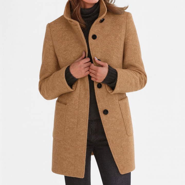 Adele | High Collar Jacket
