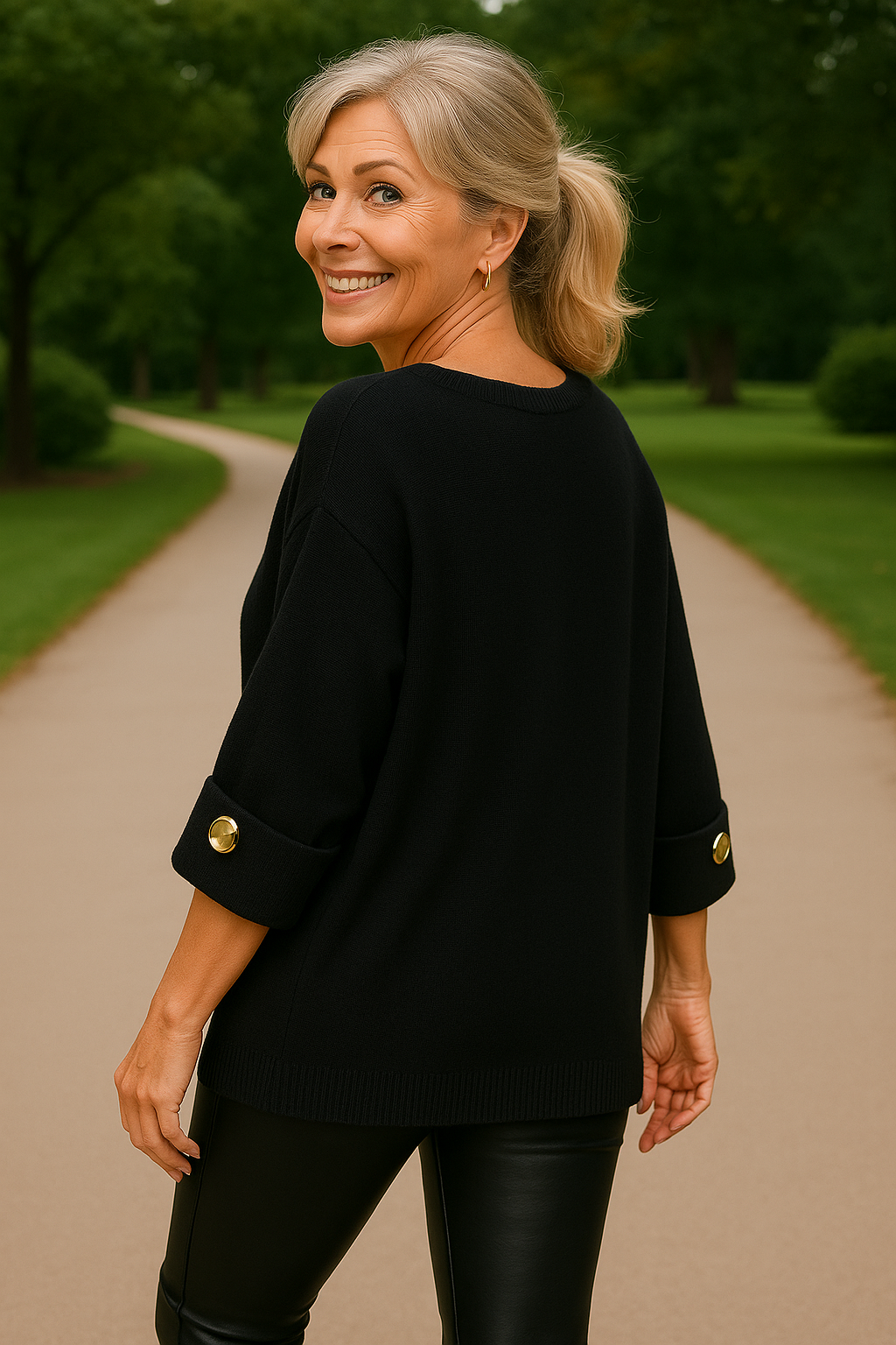 Danika | Sweater Blouse