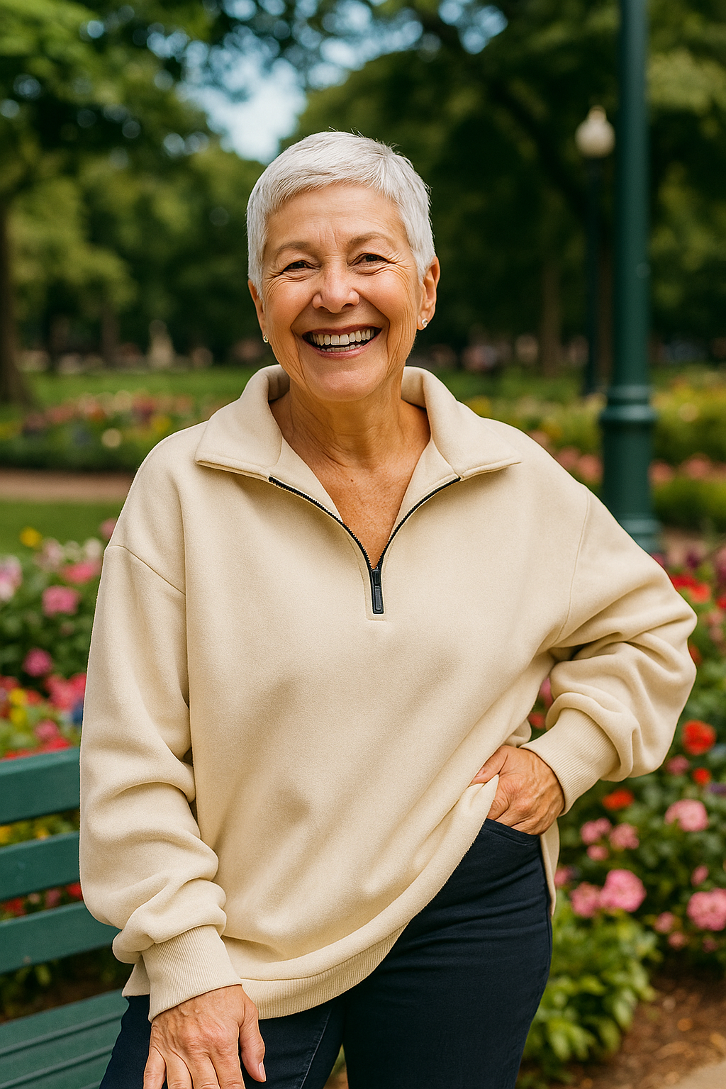 Bindi | Quarter-Zip Knit