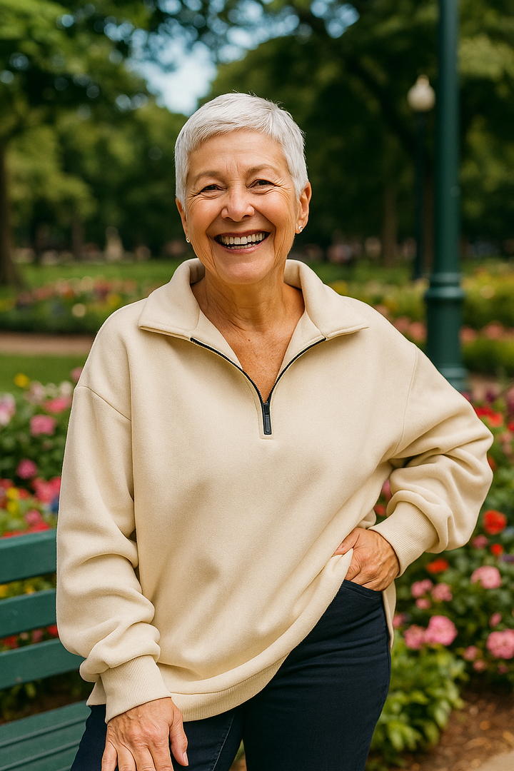 Bindi | Quarter-Zip Knit