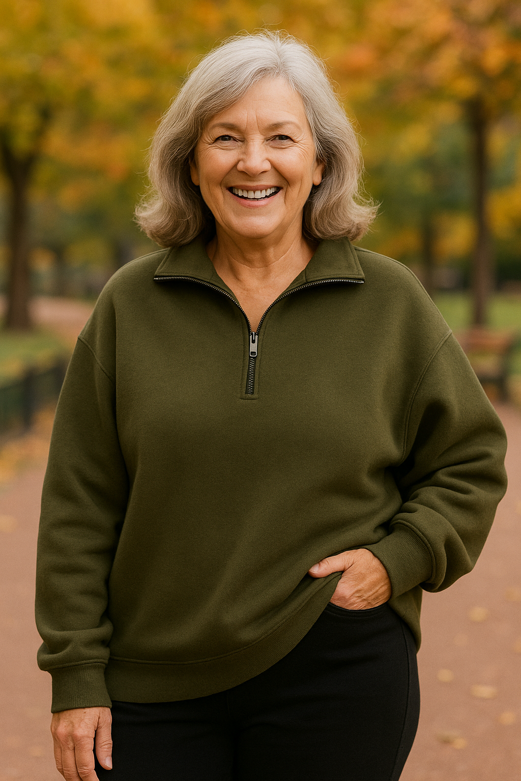Bindi | Quarter-Zip Knit