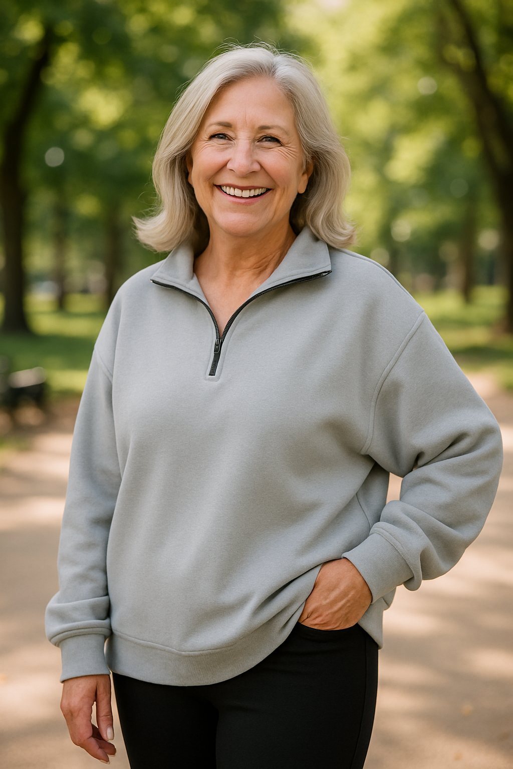Bindi | Quarter-Zip Knit