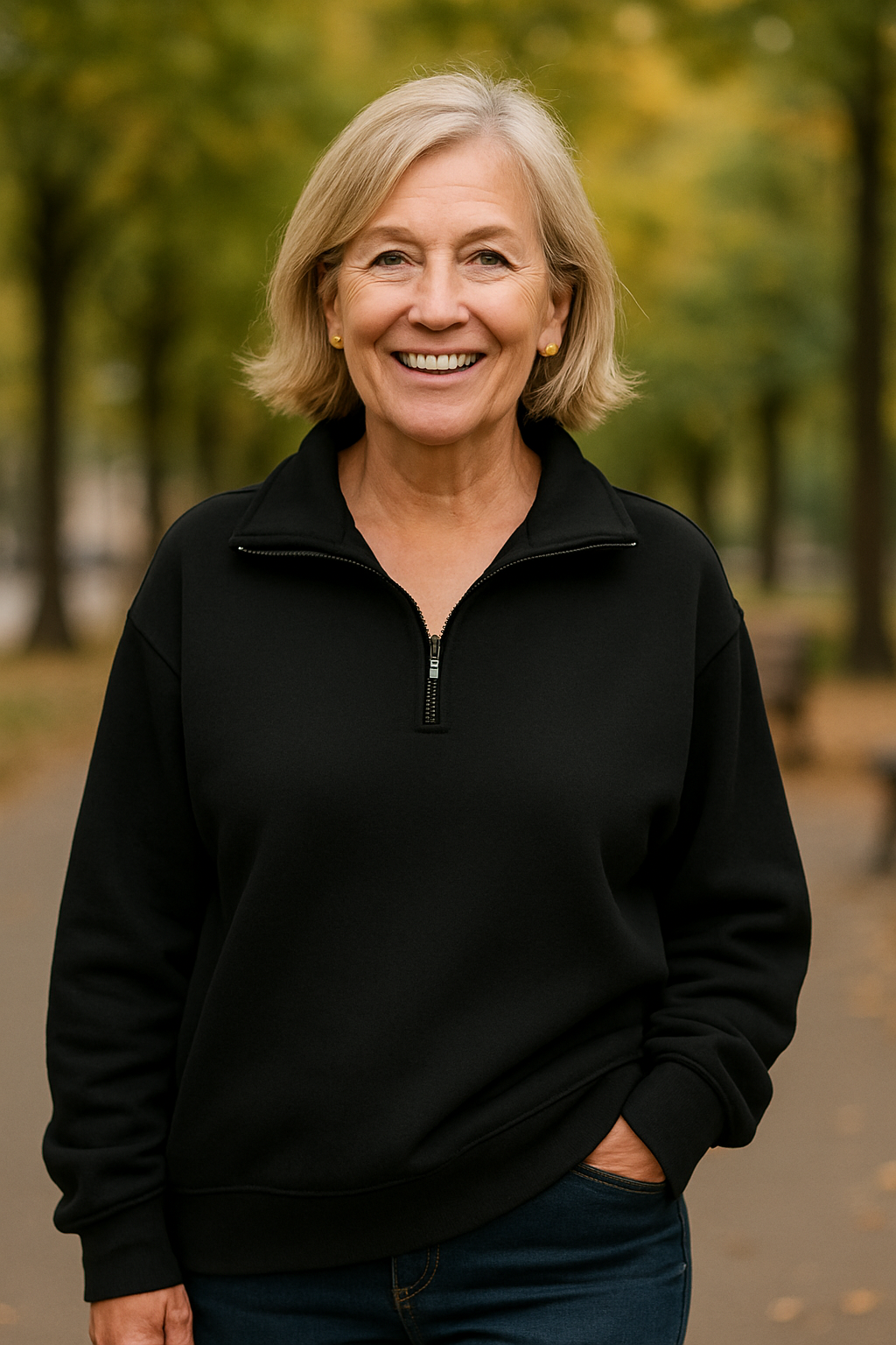 Bindi | Quarter-Zip Knit