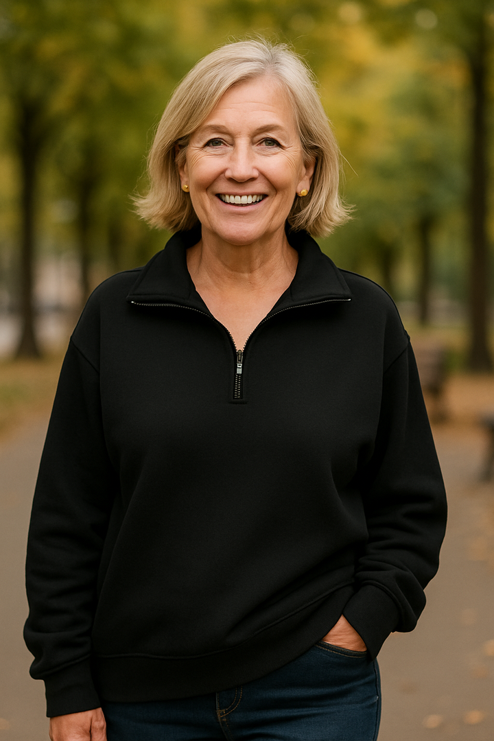 Bindi | Quarter-Zip Knit