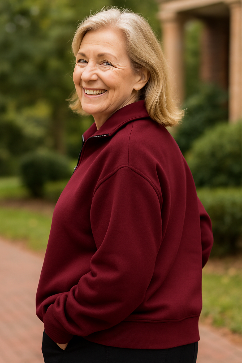 Bindi | Quarter-Zip Knit