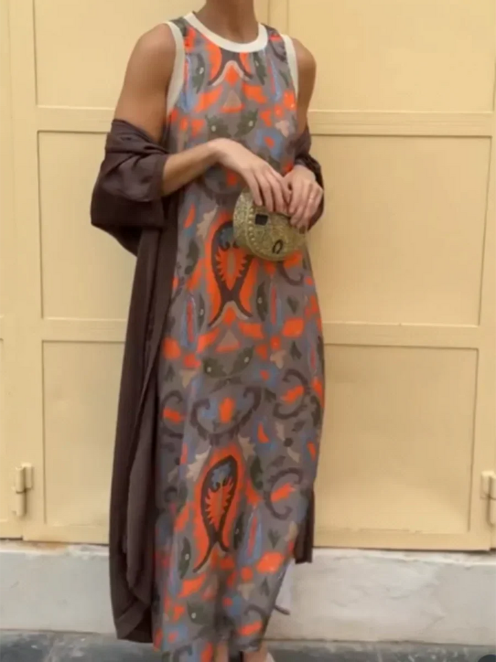 Delly | Boho Chic Two-Piece Dress