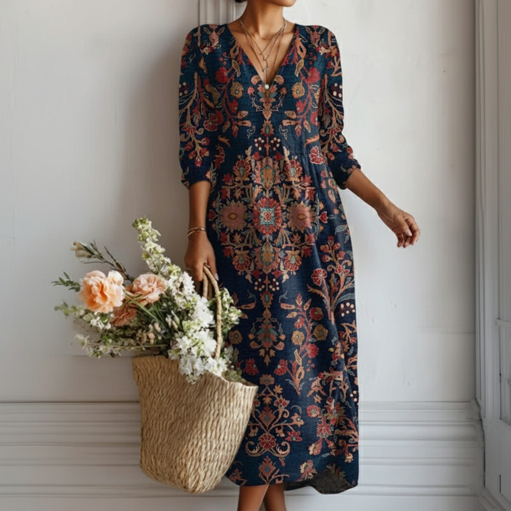LEIRE – Long Ethnic Style Dress
