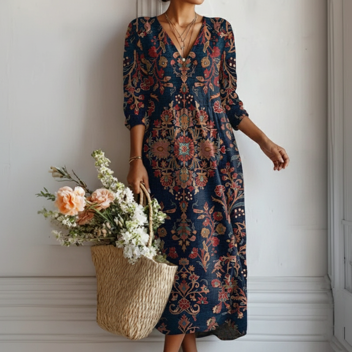 LEIRE – Long Ethnic Style Dress