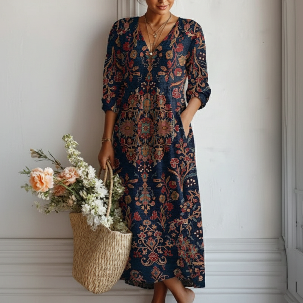 LEIRE – Long Ethnic Style Dress