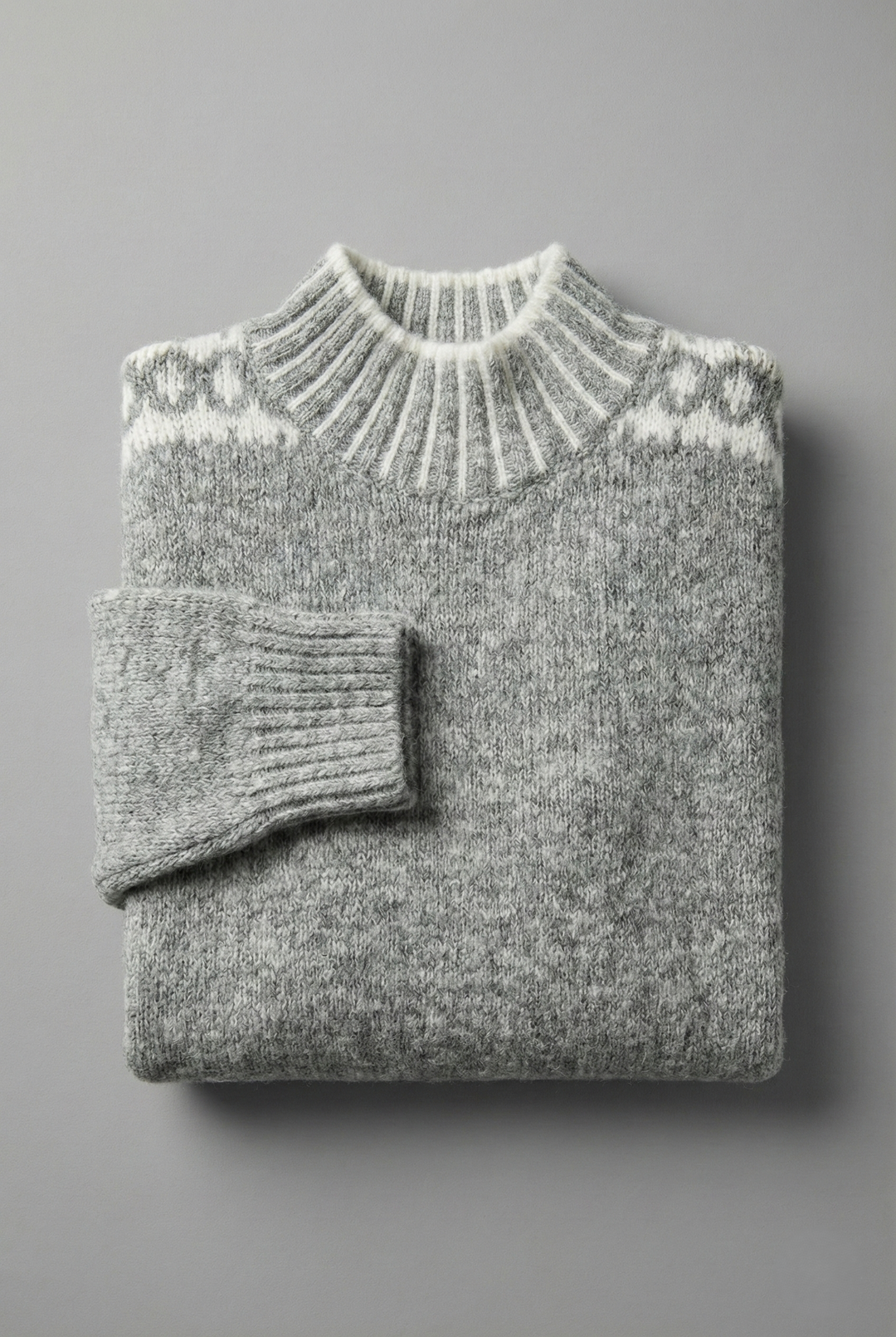 Lina | Warm Pullover with High Collar