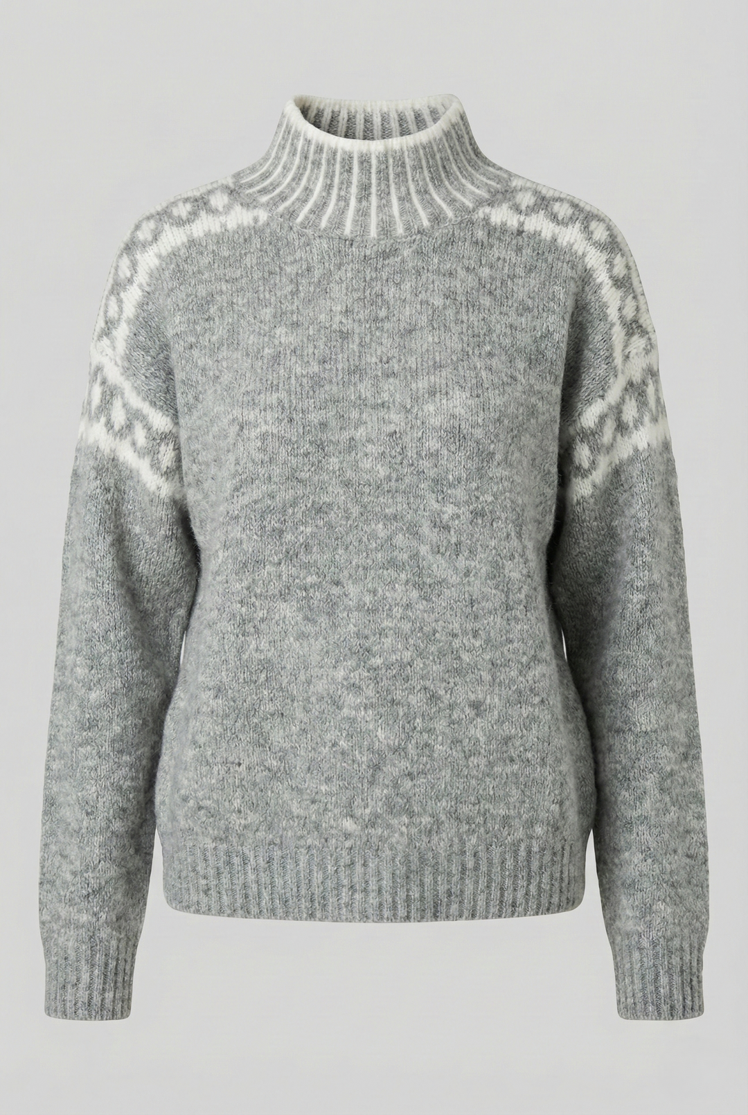 Lina | Warm Pullover with High Collar