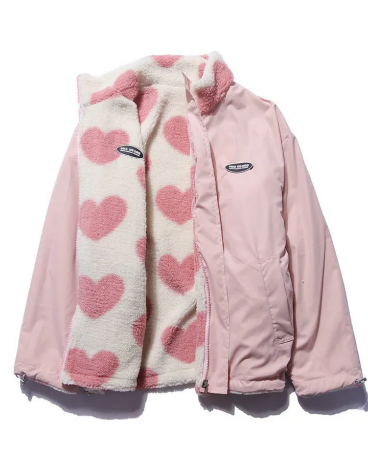 Shaima | Double-Sided Heart Jacket