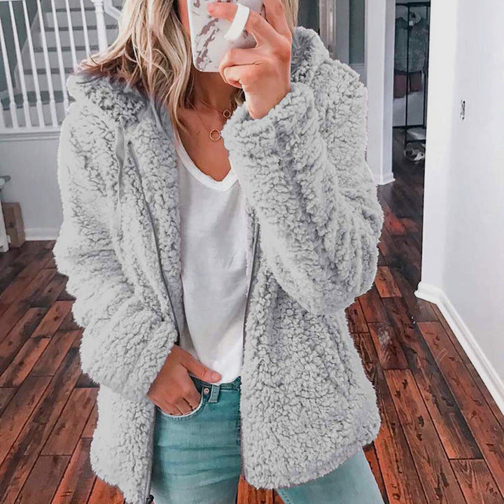 Raina | Hooded Sherpa Coat