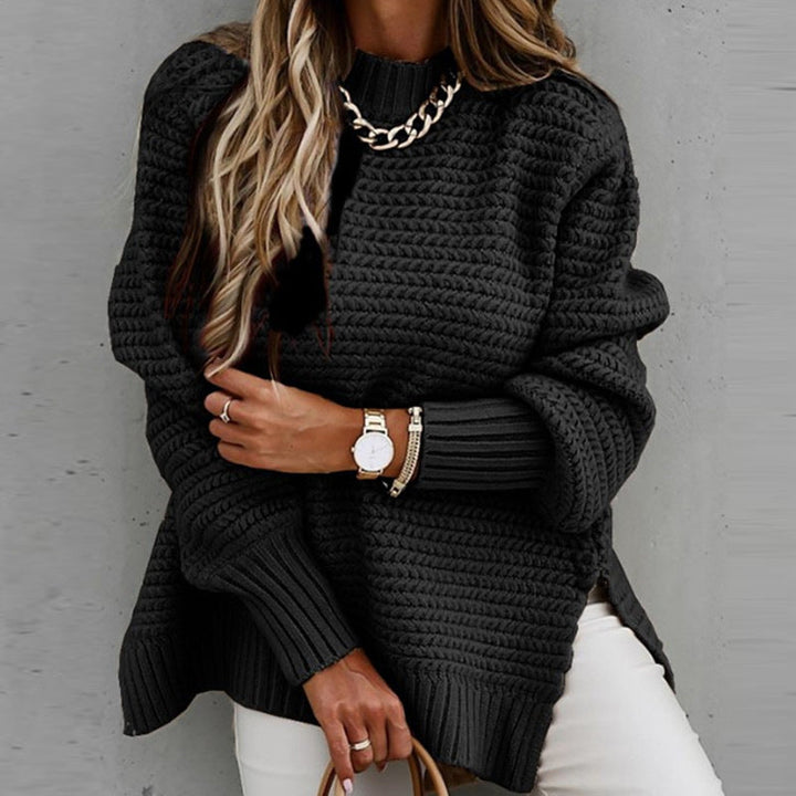 Tessora | Luxe Textured Knit Pullover