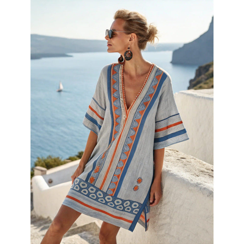 Melanie | Bohemian Kaftan Dress