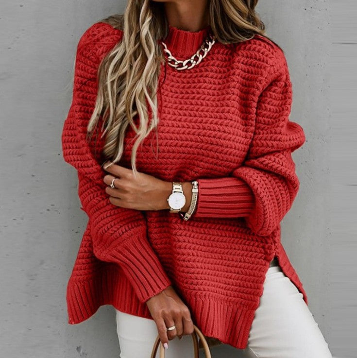 Tessora | Luxe Textured Knit Pullover
