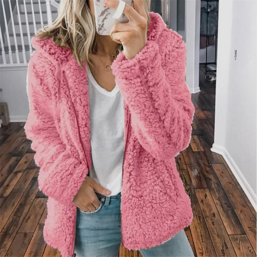Raina | Hooded Sherpa Coat