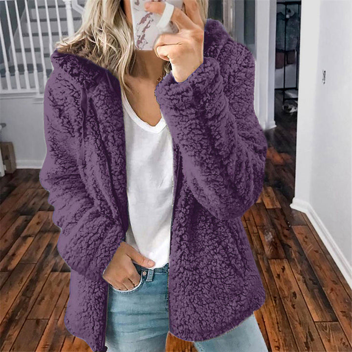 Raina | Hooded Sherpa Coat