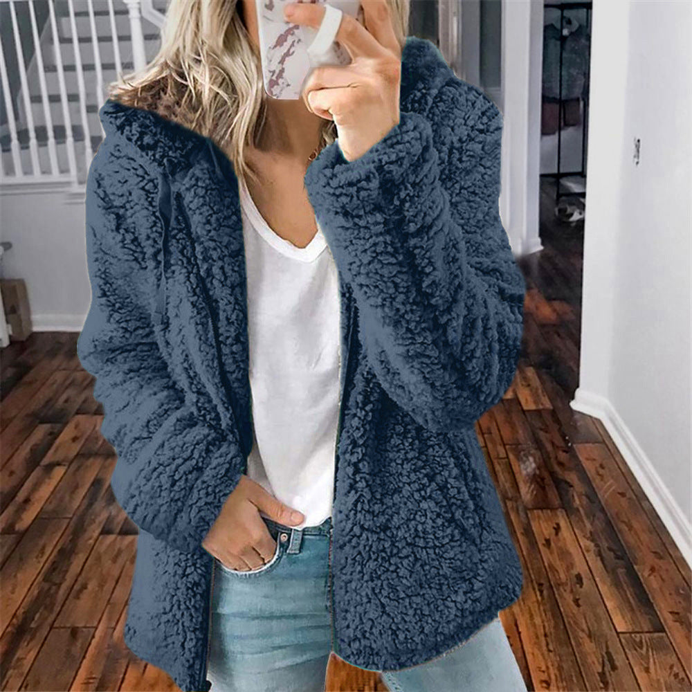 Raina | Hooded Sherpa Coat