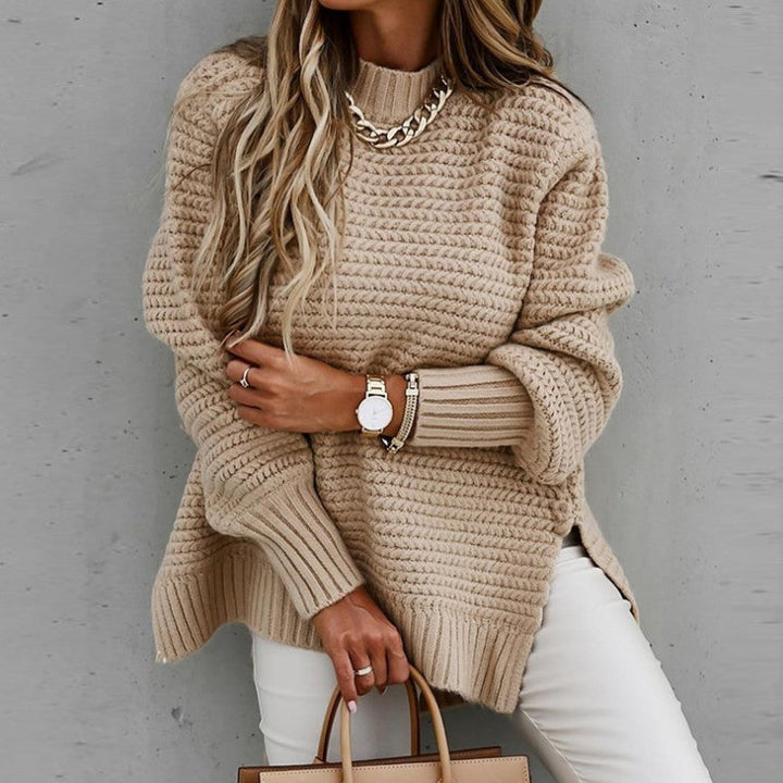 Tessora | Luxe Textured Knit Pullover