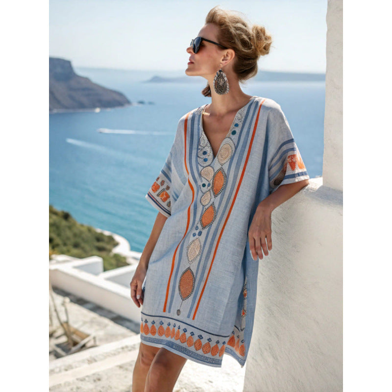 Melanie | Bohemian Kaftan Dress