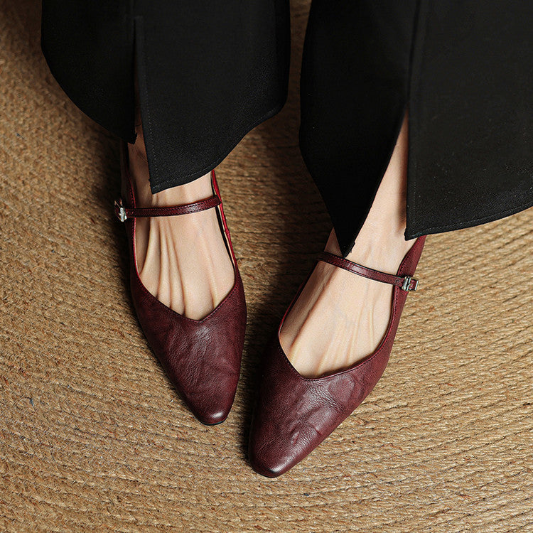 Fiorella Leather Mules