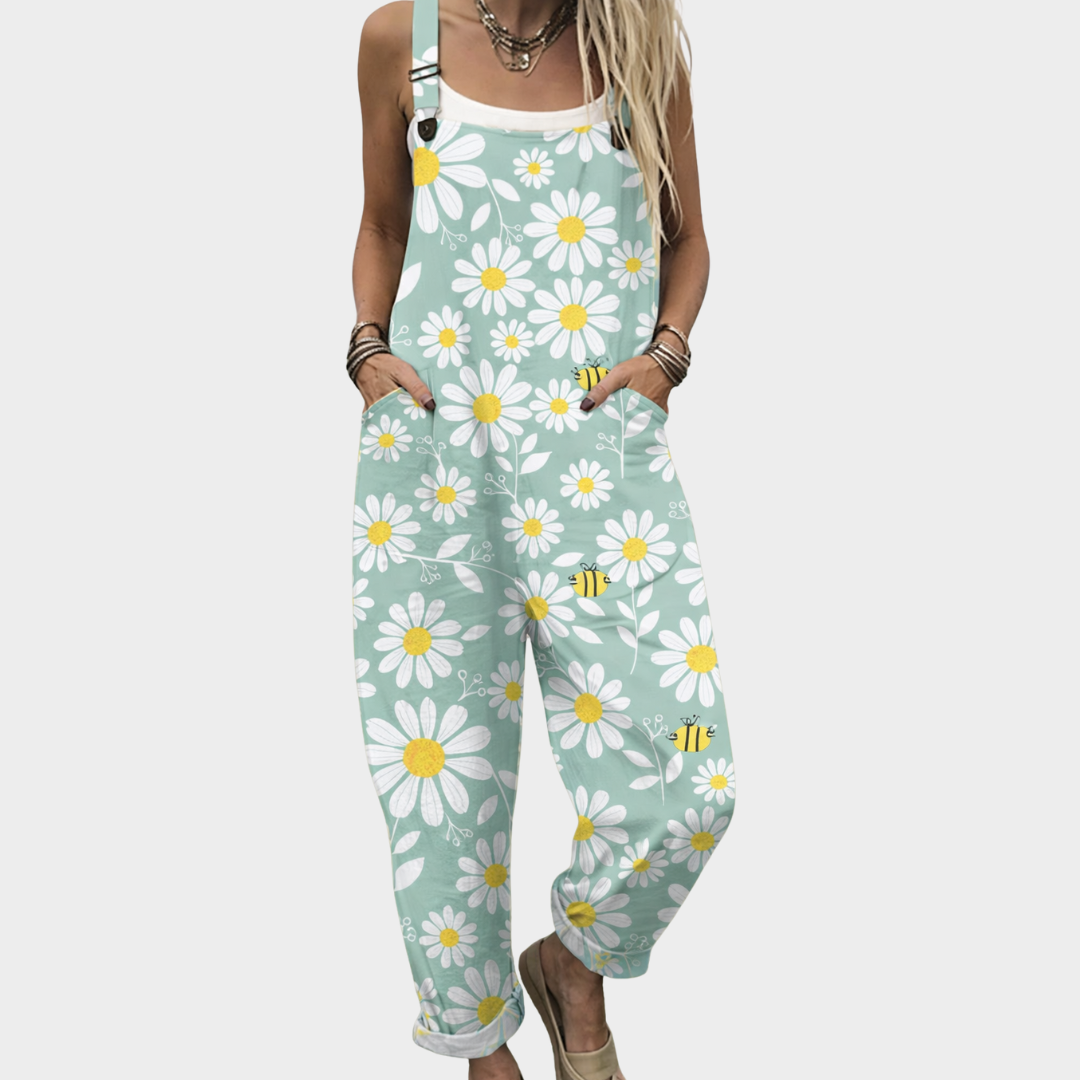 Ruby | Comfortable Printed Overall
