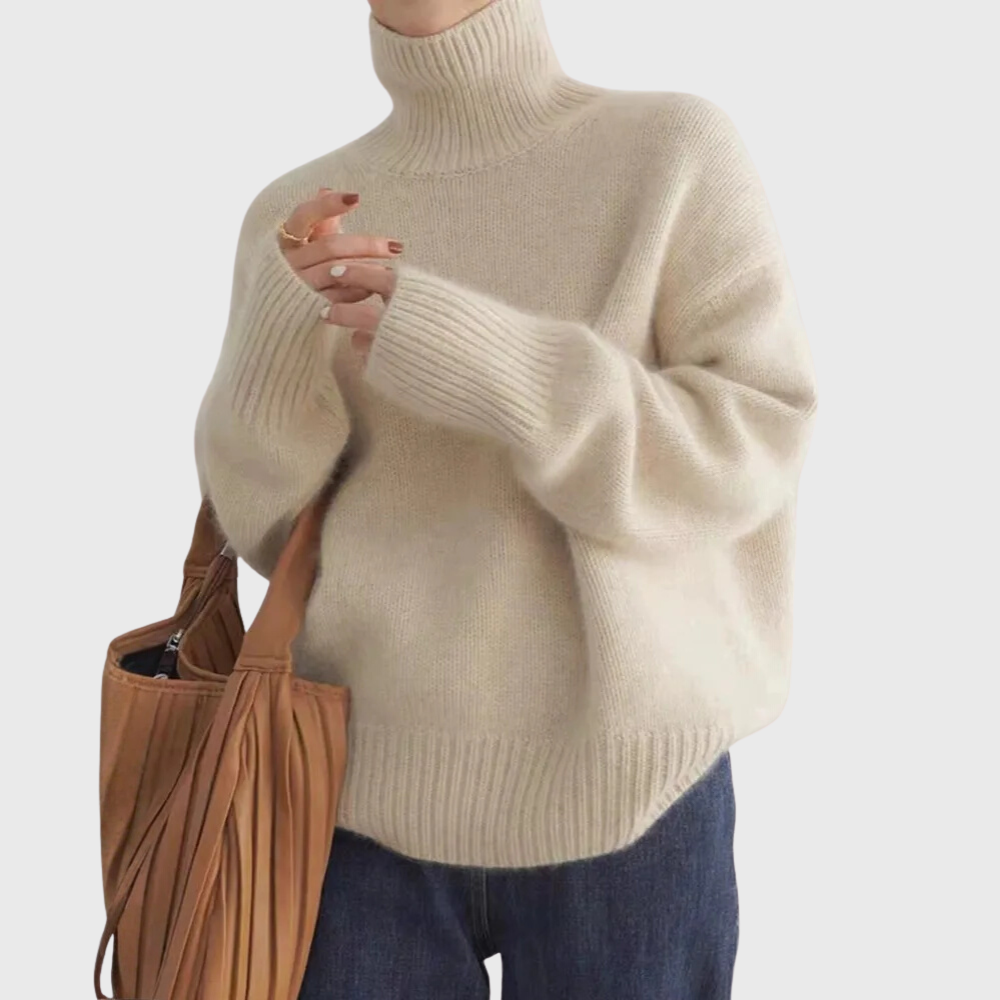 Isabella | High Neck Sweater