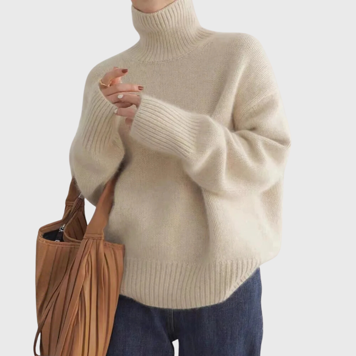 Isabella | High Neck Sweater