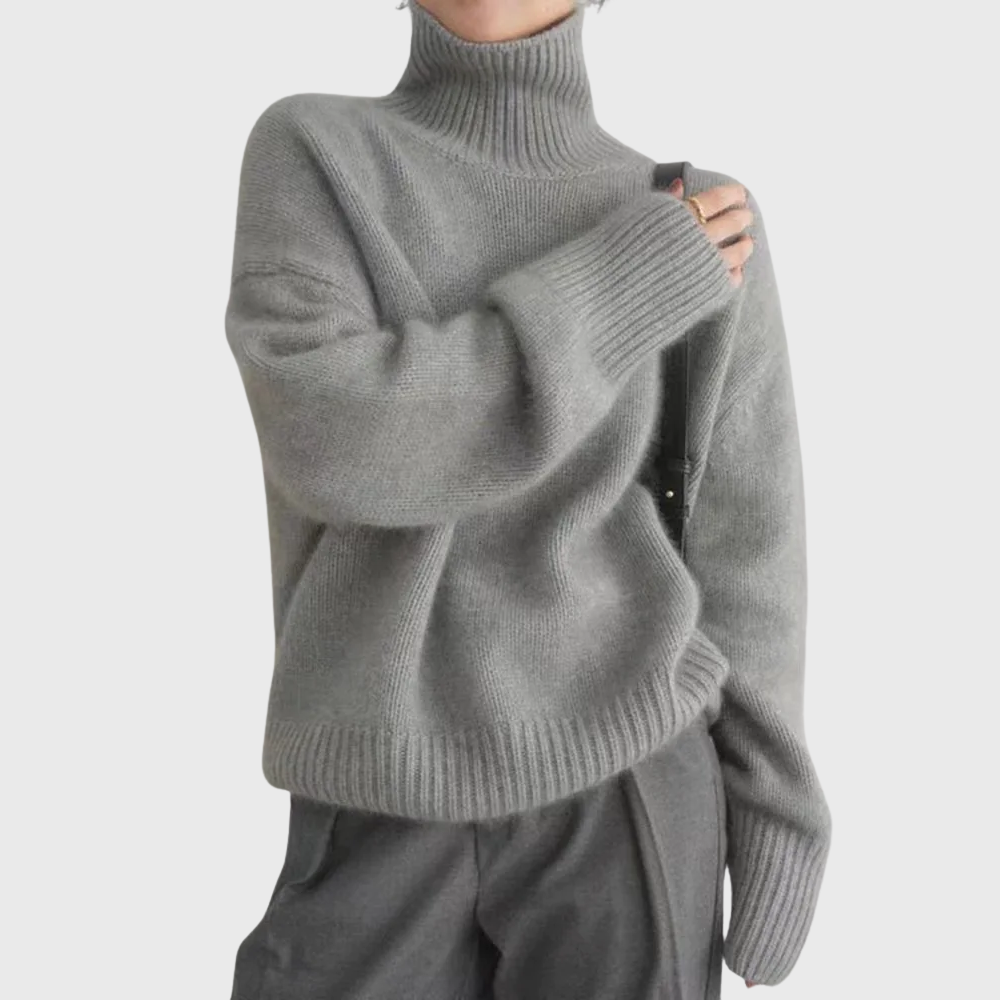 Isabella | High Neck Sweater