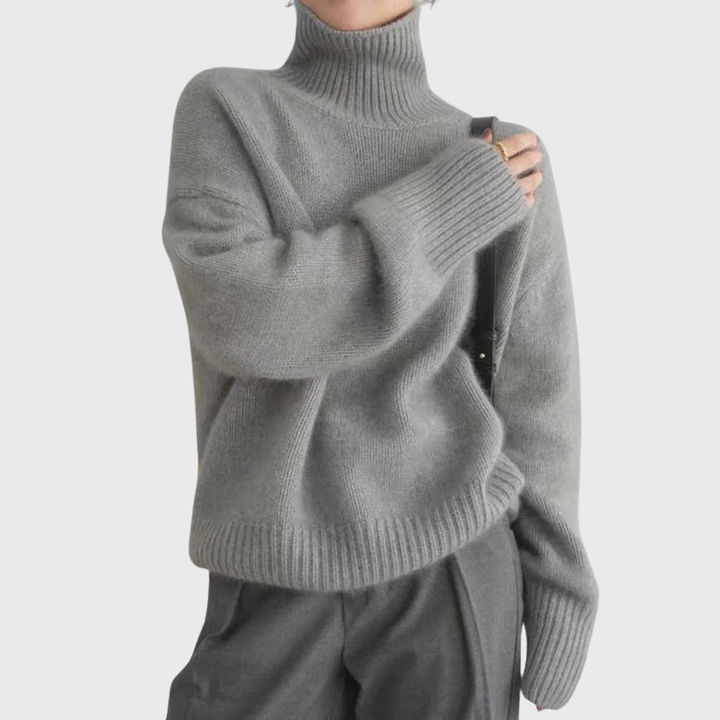 Isabella | High Neck Sweater