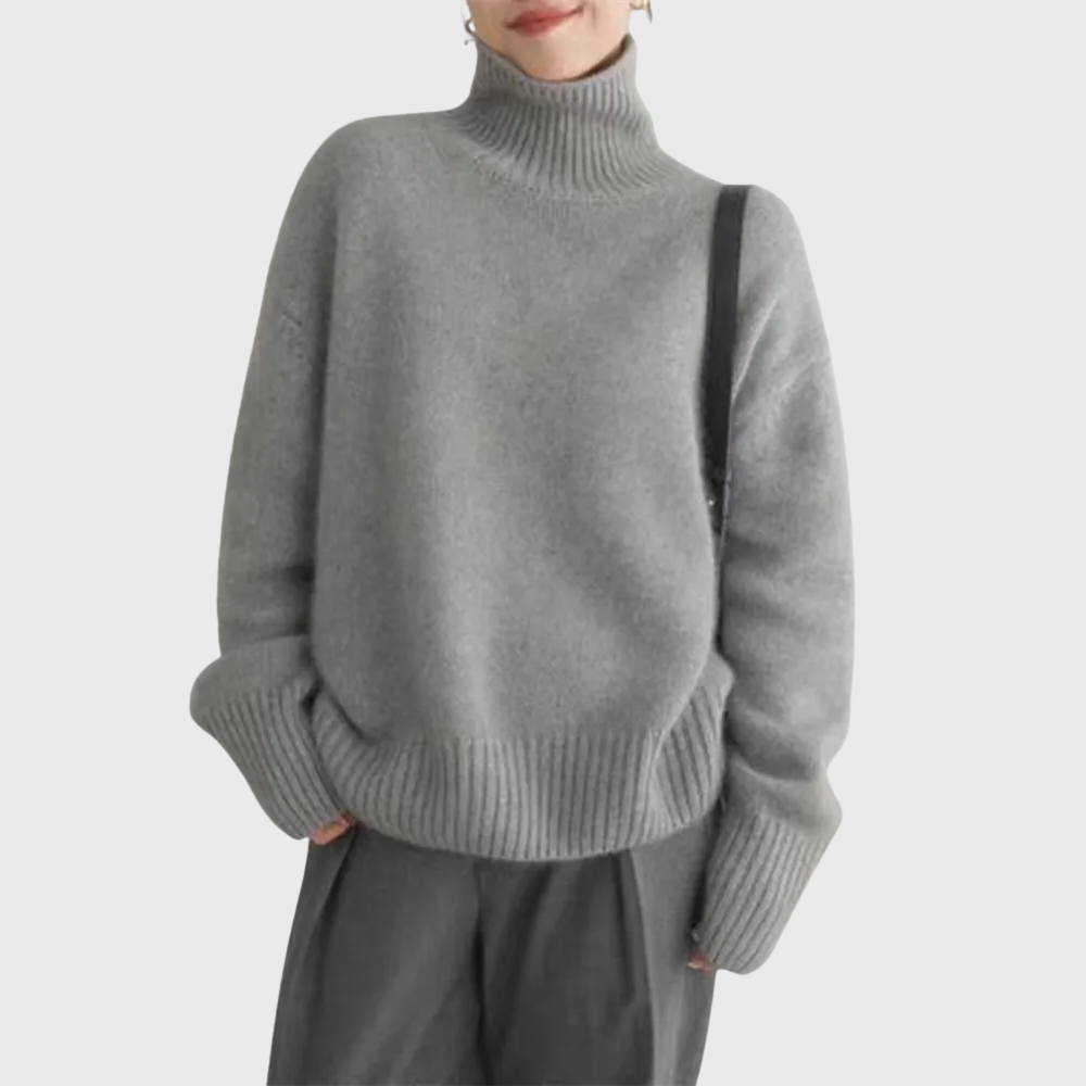 Isabella | High Neck Sweater