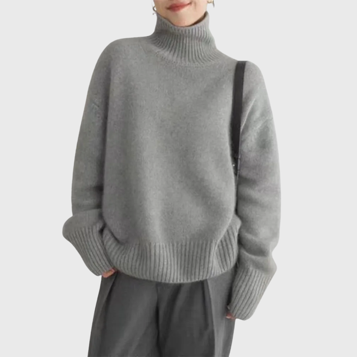 Isabella | High Neck Sweater