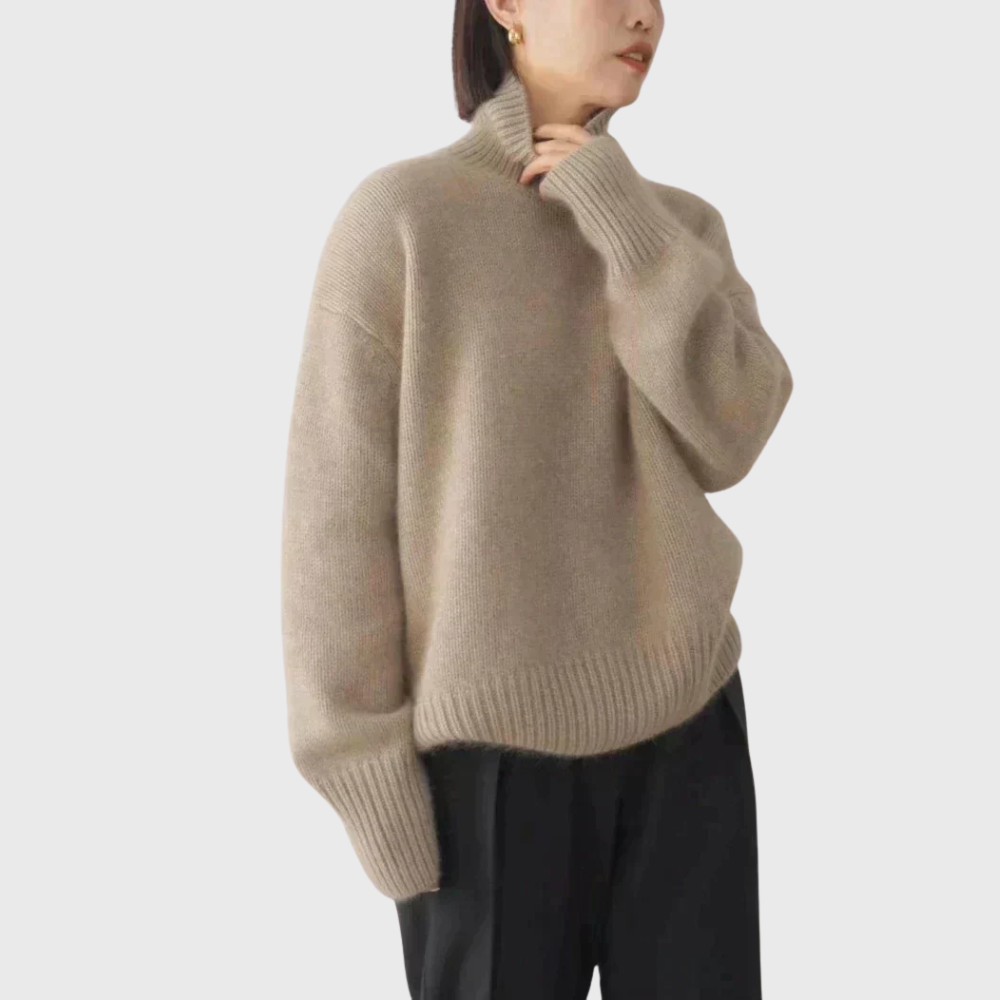 Isabella | High Neck Sweater