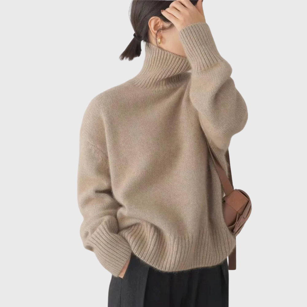 Isabella | High Neck Sweater