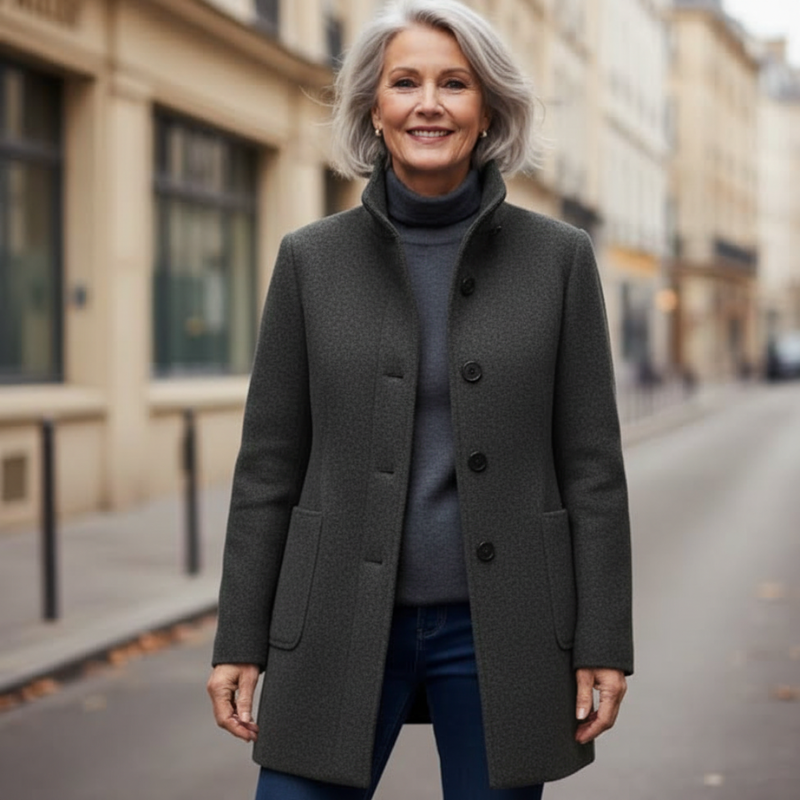 Juliette | Elegant Wool Coat