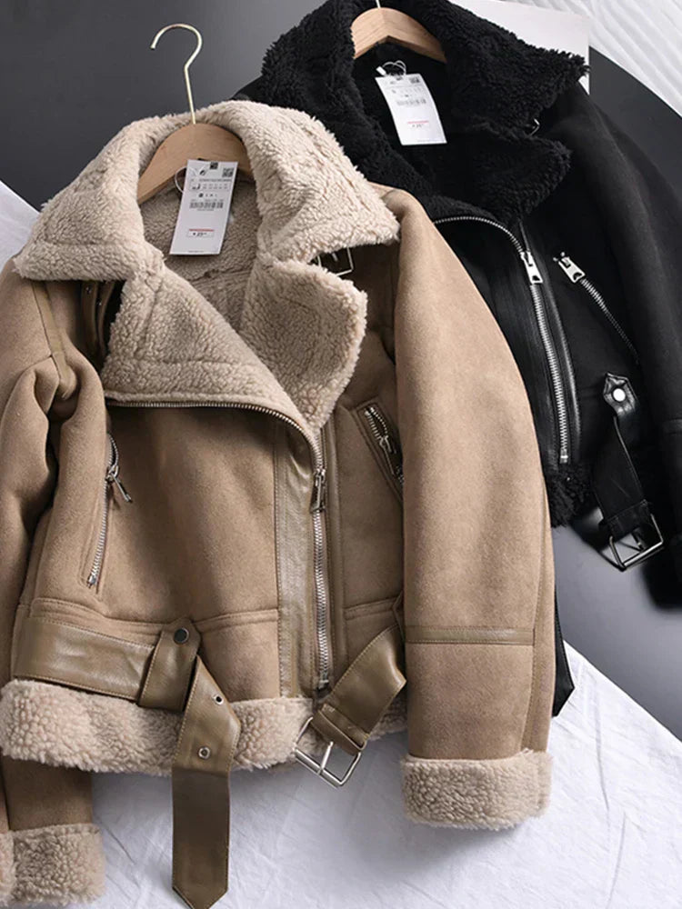 Everlee | Faux Shearling Jacket