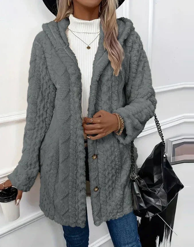Leslie | Argyle Fleece Jacket