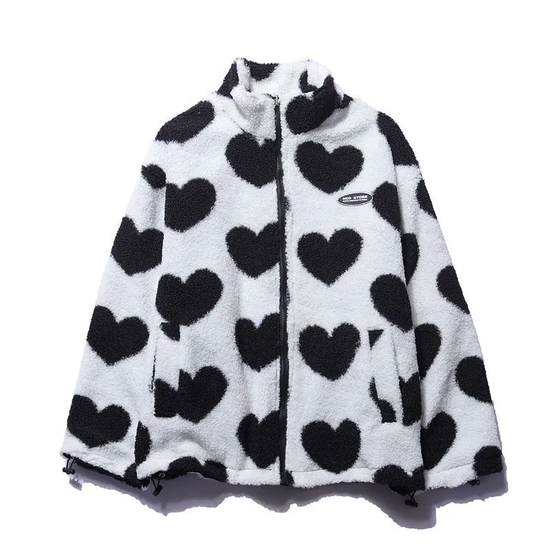 Shaima | Double-Sided Heart Jacket