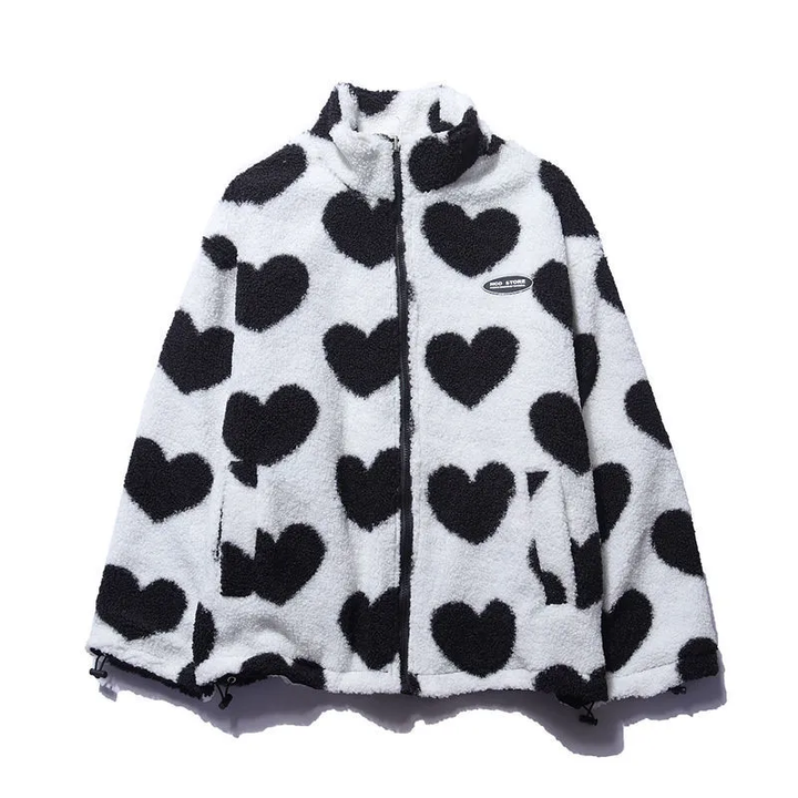 Shaima | Double-Sided Heart Jacket